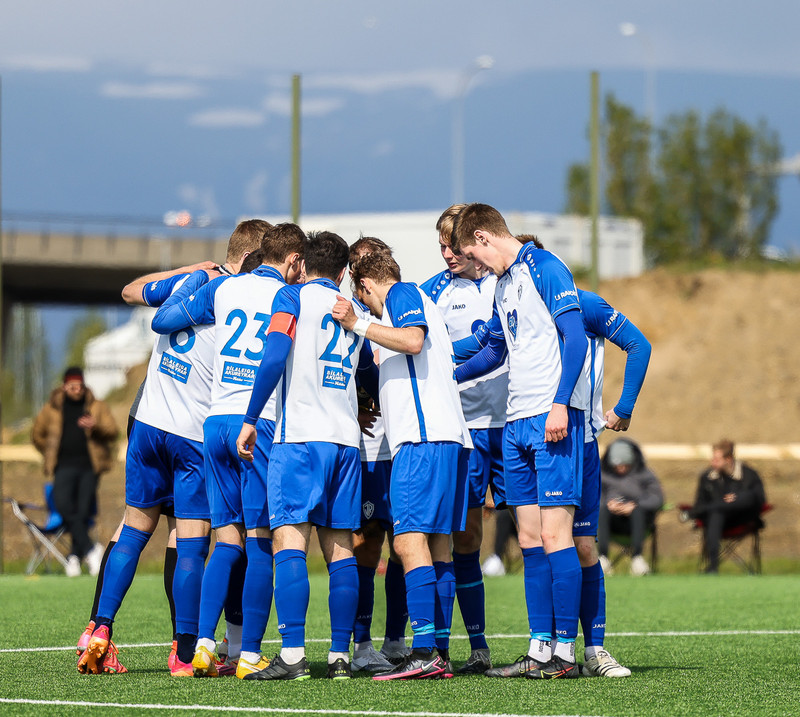 Myndaveisla frá jafntefli ÍR og Fjarðabyggðar