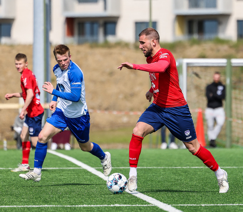 Myndaveisla frá jafntefli ÍR og Fjarðabyggðar