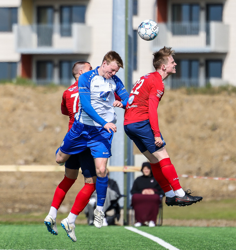 Myndaveisla frá jafntefli ÍR og Fjarðabyggðar