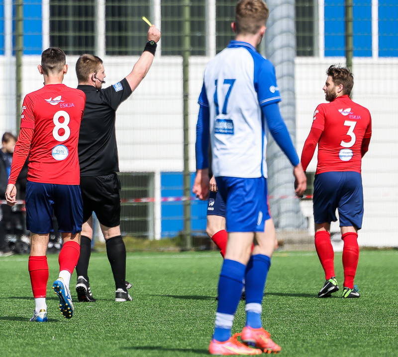 Myndaveisla frá jafntefli ÍR og Fjarðabyggðar