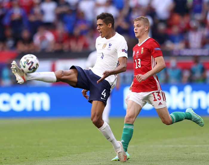 Raphael Varane í leik með franska landsliðinu