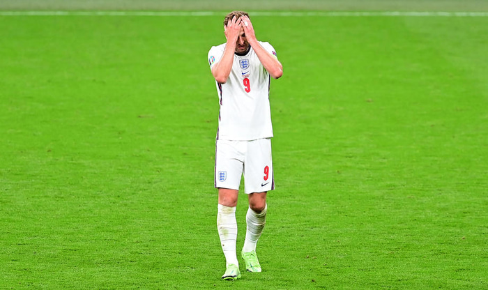 Hlutirnir hafa ekki verið að ganga hjá Harry Kane.