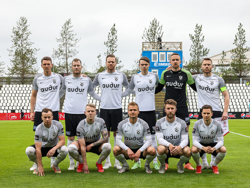 FH liðið fyrir fyrri leikinn gegn Sligo Rovers.
