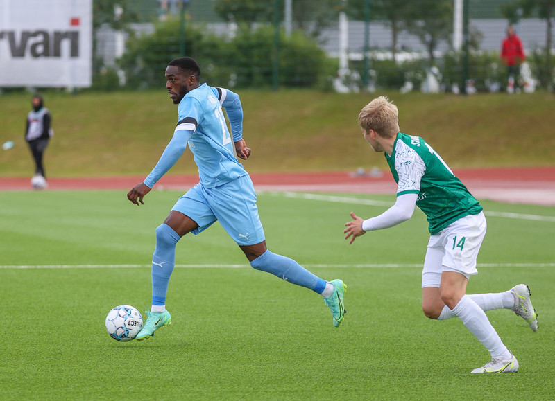 Myndaveisla: Breiðablik sló Racing Union út