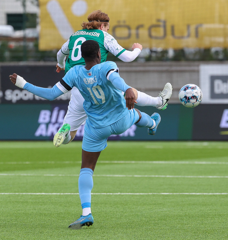 Myndaveisla: Breiðablik sló Racing Union út