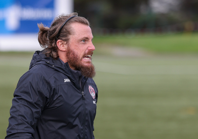 Nik Anthony Chamberlain skoraði þrennu fyrir SR