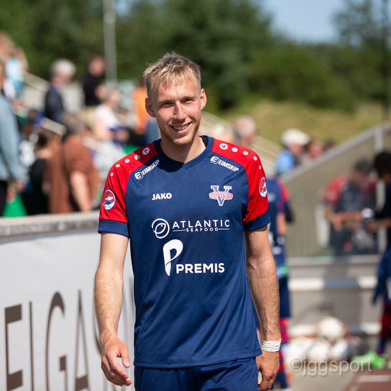 Pétur Bjarna spilaði æfingaleik með Fylki