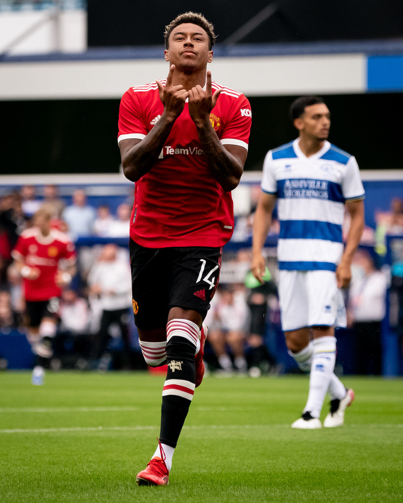 Jesse Lingard skoraði í tapi gegn QPR