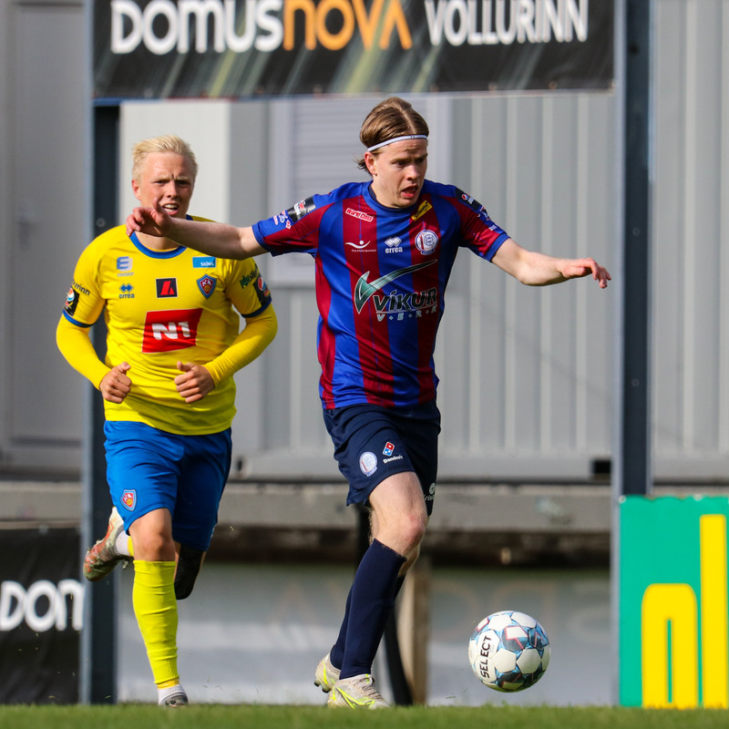 Myndaveisla: KA vann Leikni í Breiðholtinu