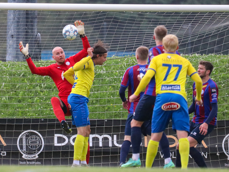 Myndaveisla: KA vann Leikni í Breiðholtinu
