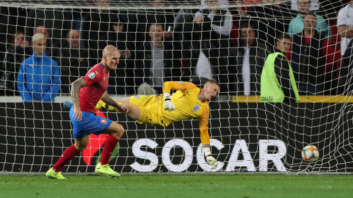 Zdenek Ondrasek var rekinn eftir tapið