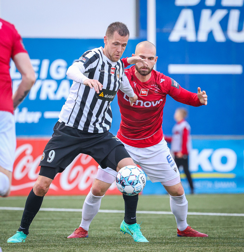 Kjartan Henry í leik með KR.