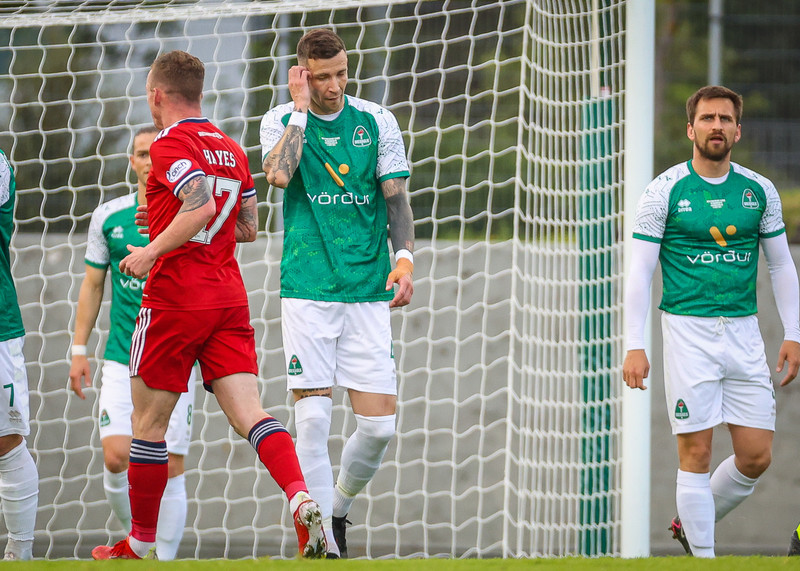 Myndaveisla: Aberdeen vann fyrri leikinn gegn Breiðabliki