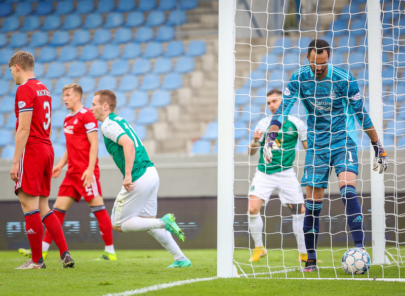 Myndaveisla: Aberdeen vann fyrri leikinn gegn Breiðabliki