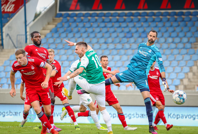 Myndaveisla: Aberdeen vann fyrri leikinn gegn Breiðabliki