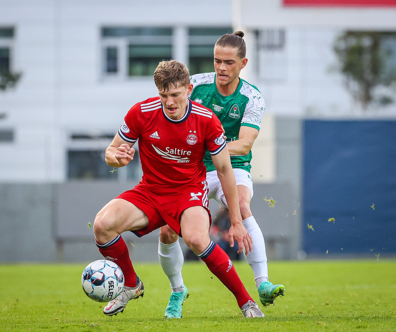 Myndaveisla: Aberdeen vann fyrri leikinn gegn Breiðabliki