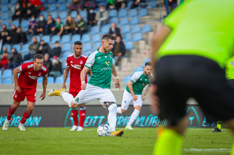 Myndaveisla: Aberdeen vann fyrri leikinn gegn Breiðabliki