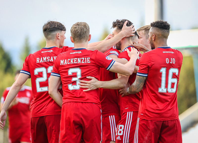 Myndaveisla: Aberdeen vann fyrri leikinn gegn Breiðabliki