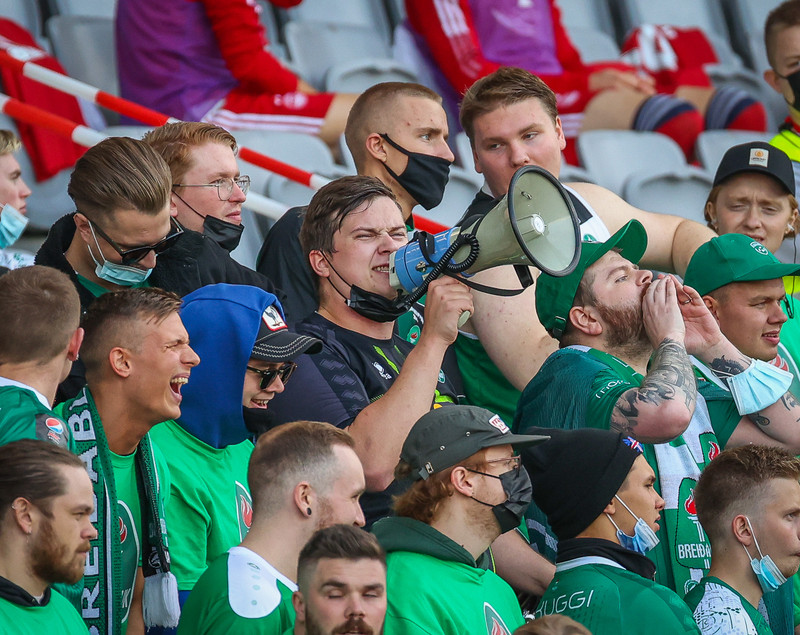Myndaveisla: Aberdeen vann fyrri leikinn gegn Breiðabliki