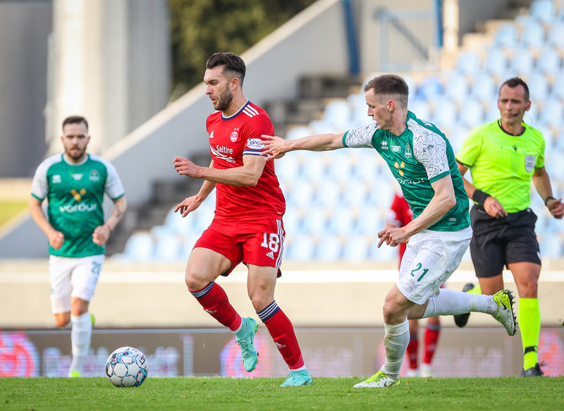 Myndaveisla: Aberdeen vann fyrri leikinn gegn Breiðabliki
