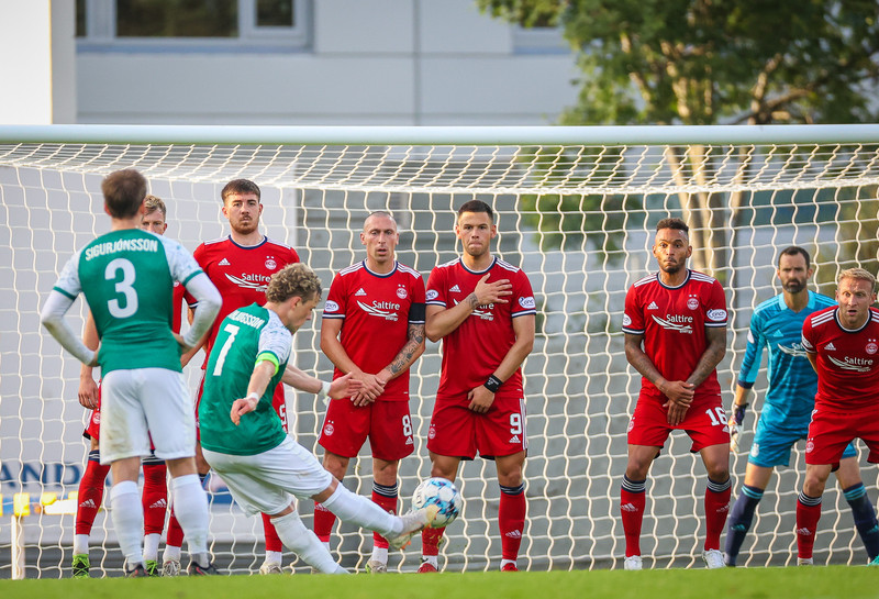Myndaveisla: Aberdeen vann fyrri leikinn gegn Breiðabliki