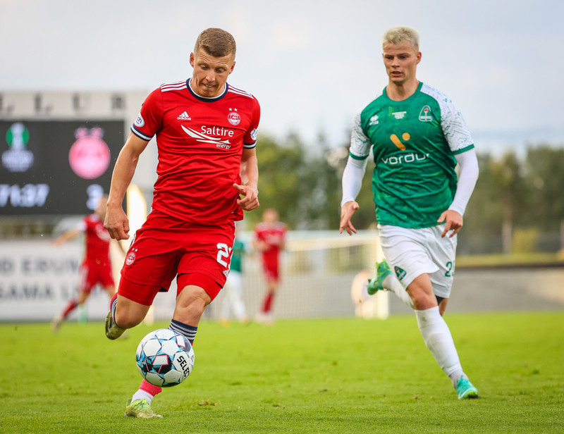 Myndaveisla: Aberdeen vann fyrri leikinn gegn Breiðabliki