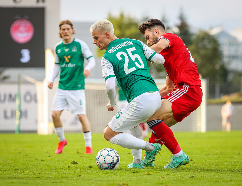 Myndaveisla: Aberdeen vann fyrri leikinn gegn Breiðabliki
