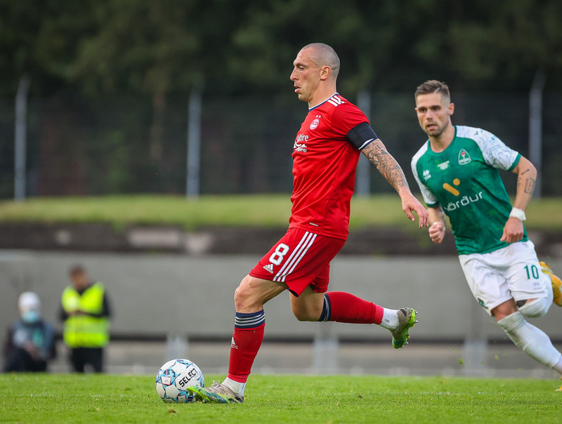 Myndaveisla: Aberdeen vann fyrri leikinn gegn Breiðabliki