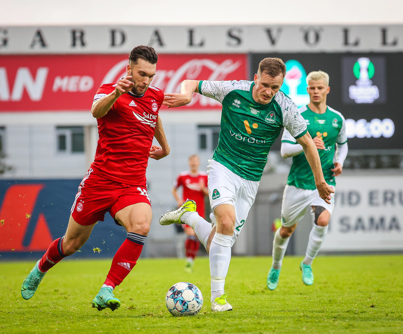 Myndaveisla: Aberdeen vann fyrri leikinn gegn Breiðabliki