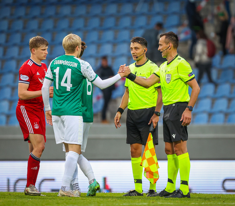 Myndaveisla: Aberdeen vann fyrri leikinn gegn Breiðabliki