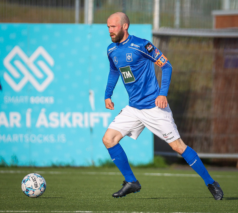 Fyrirliðinn Daníel Laxdal