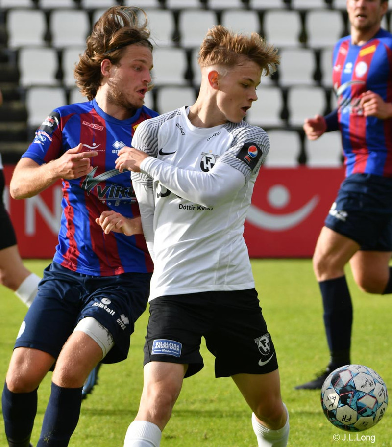 Cole Campbell í leik með FH síðasta sumar