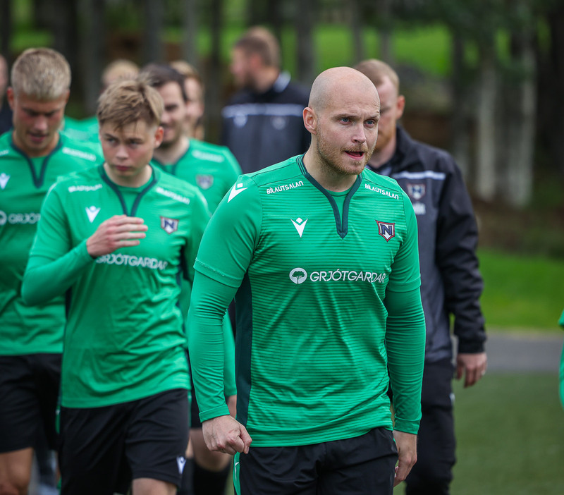 Einar Orri Einarsson er hættur hjá Njarðvík.