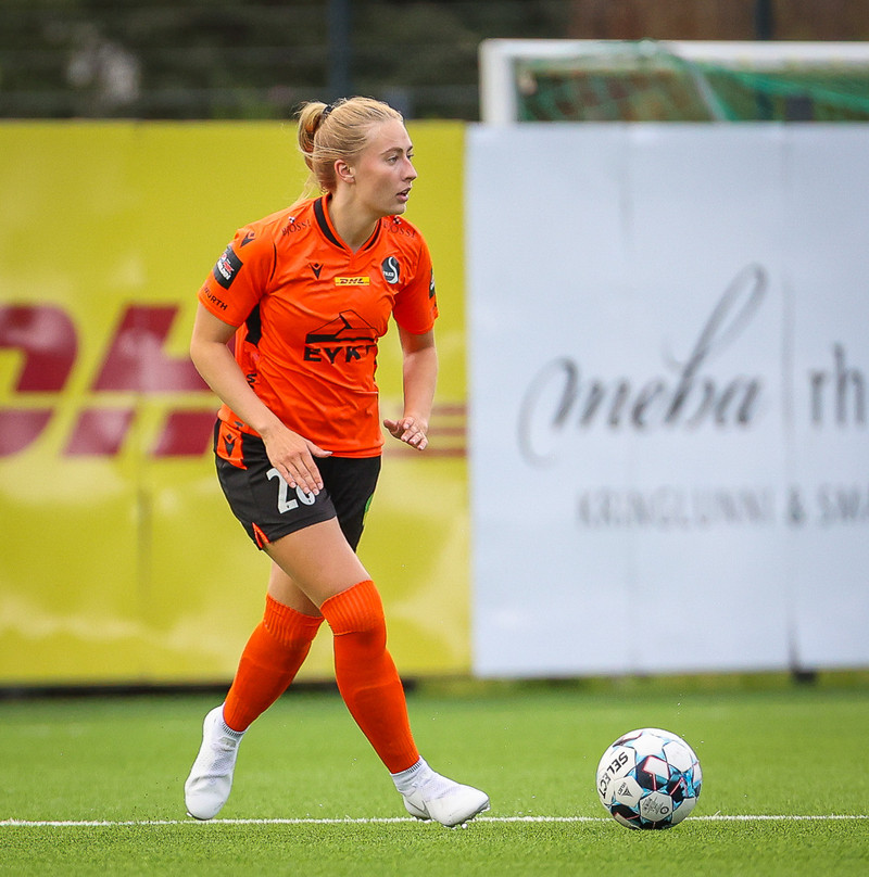 Sæunn lék á láni með Fylki á síðasta tímabili