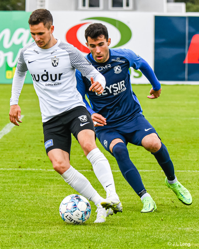 Jónatan Ingi skoraði þrennu.