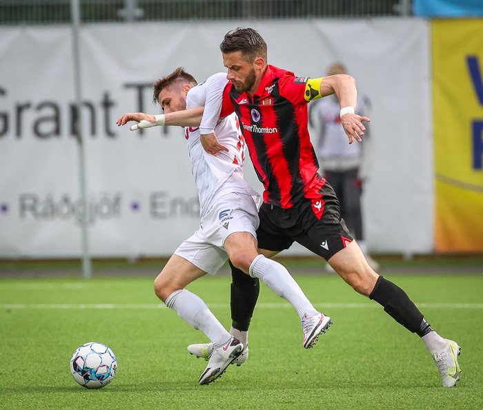 Sölvi var magnaður gegn Val.