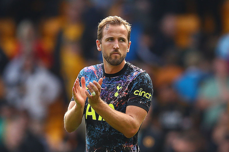Harry Kane, sóknarmaður Tottenham.