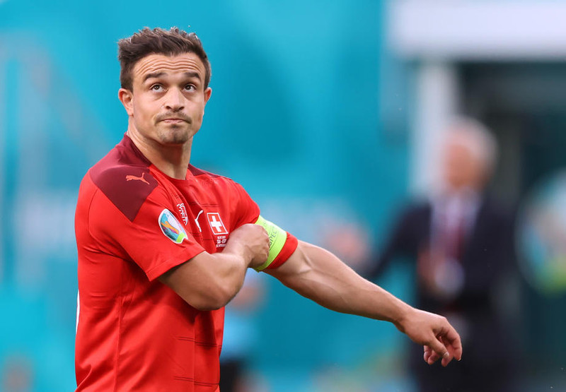 Shaqiri er enn að leika sér.