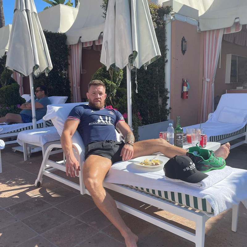 Mourinho hitti Conor McGregor í Róm