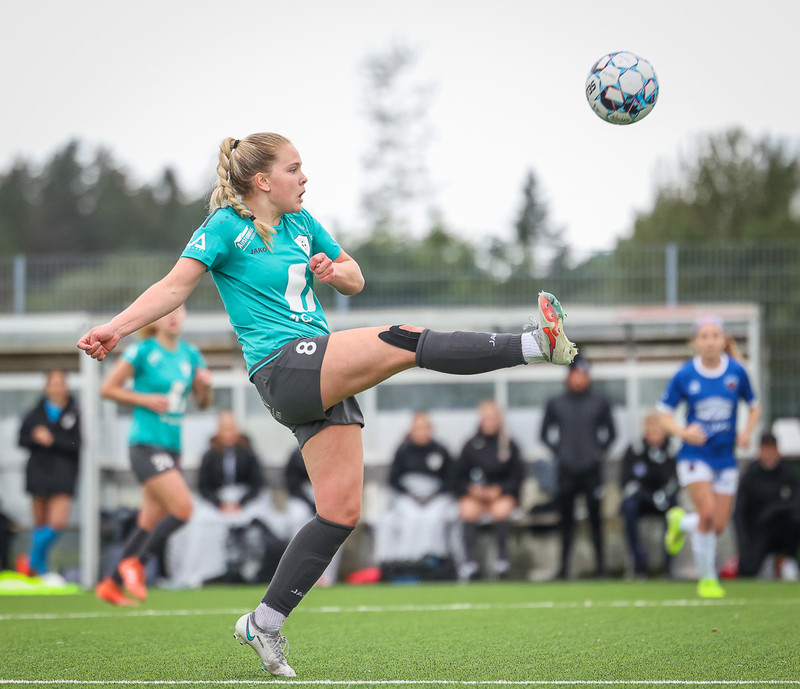 Freyja Karín er bæði best og efnilegust í 2. deild í ár