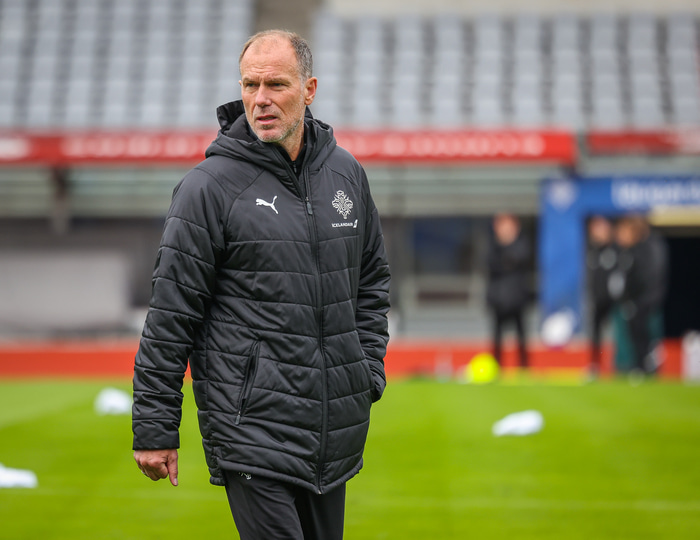 Þorgrímur var hluti af starfsliði íslenska karlalandsliðsins fyrir nokkrum árum síðan.