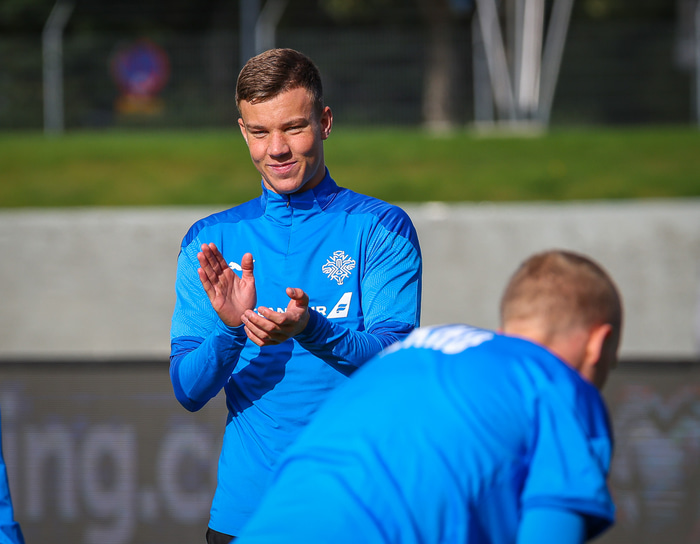 Andri Fannar Baldursson er í byrjunarliði FCK.