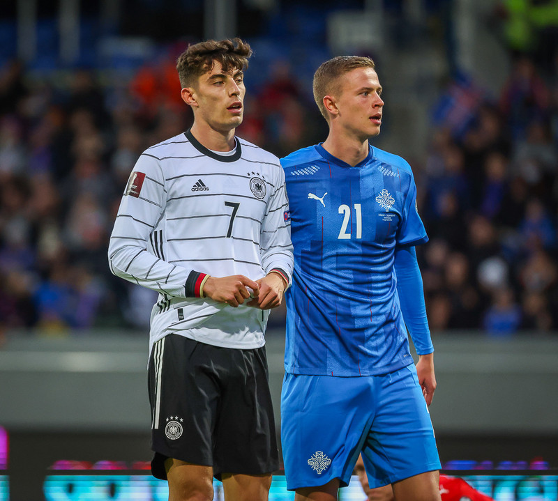 Kai Havertz og félagar í Þýskalandi mæta Spánverjum.