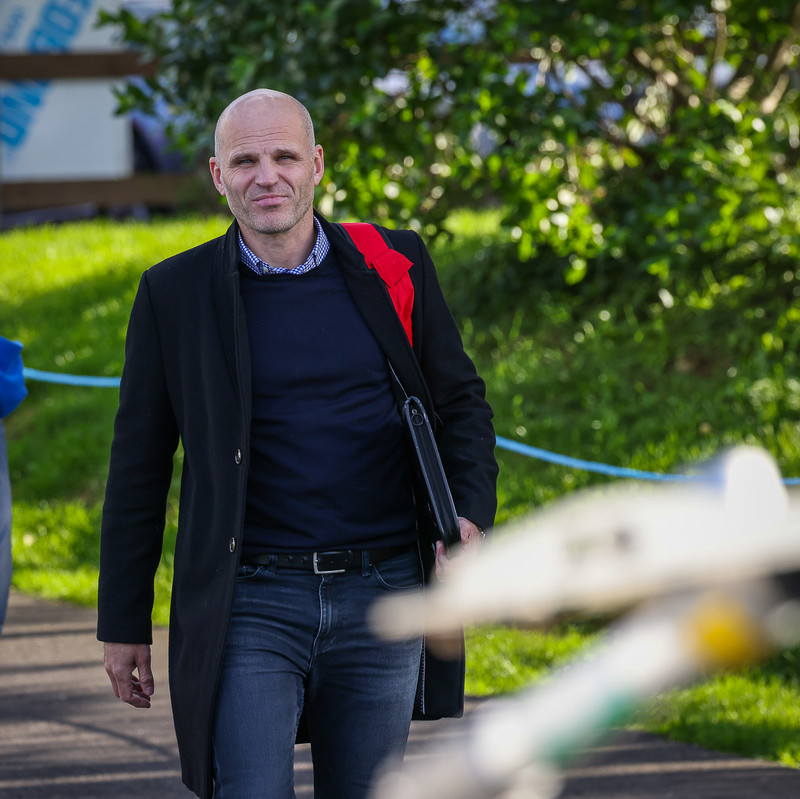 Arnar Hallsson, þjálfari Njarðvíkur.
