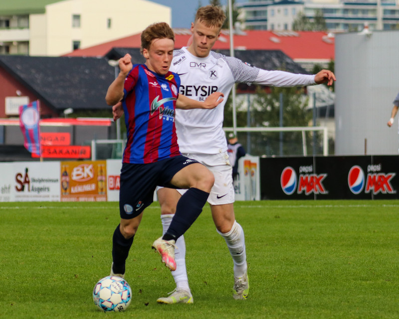 Myndaveisla: Keflavík vann Leikni í Breiðholtinu