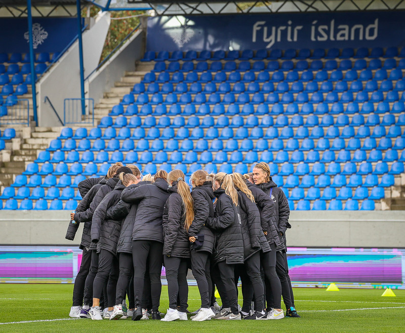 Myndaveisla 1: Holland vann Ísland á Laugardalsvelli
