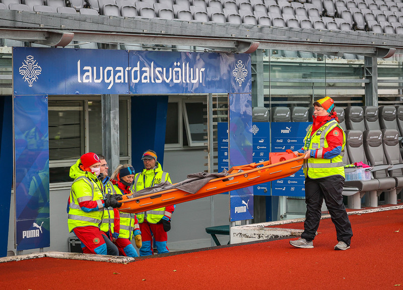 Myndaveisla 1: Holland vann Ísland á Laugardalsvelli