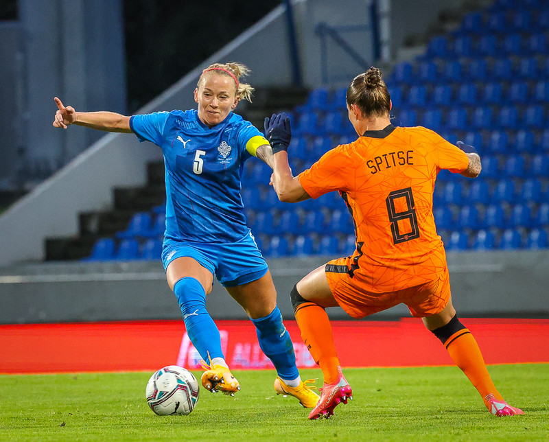 Myndaveisla 1: Holland vann Ísland á Laugardalsvelli
