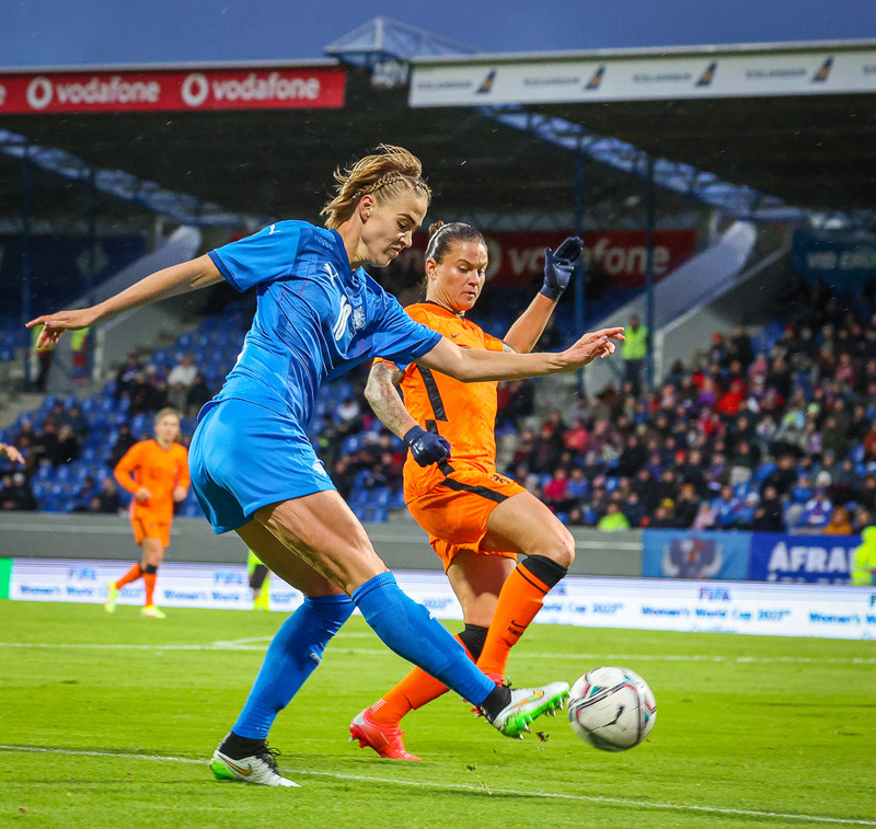 Myndaveisla 1: Holland vann Ísland á Laugardalsvelli