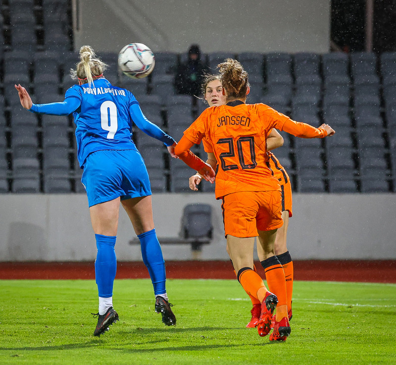 Myndaveisla 1: Holland vann Ísland á Laugardalsvelli